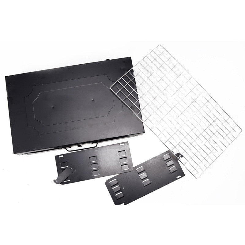 Sizzle and Serve: The Ultimate Portable Charcoal Folding Box Grill
